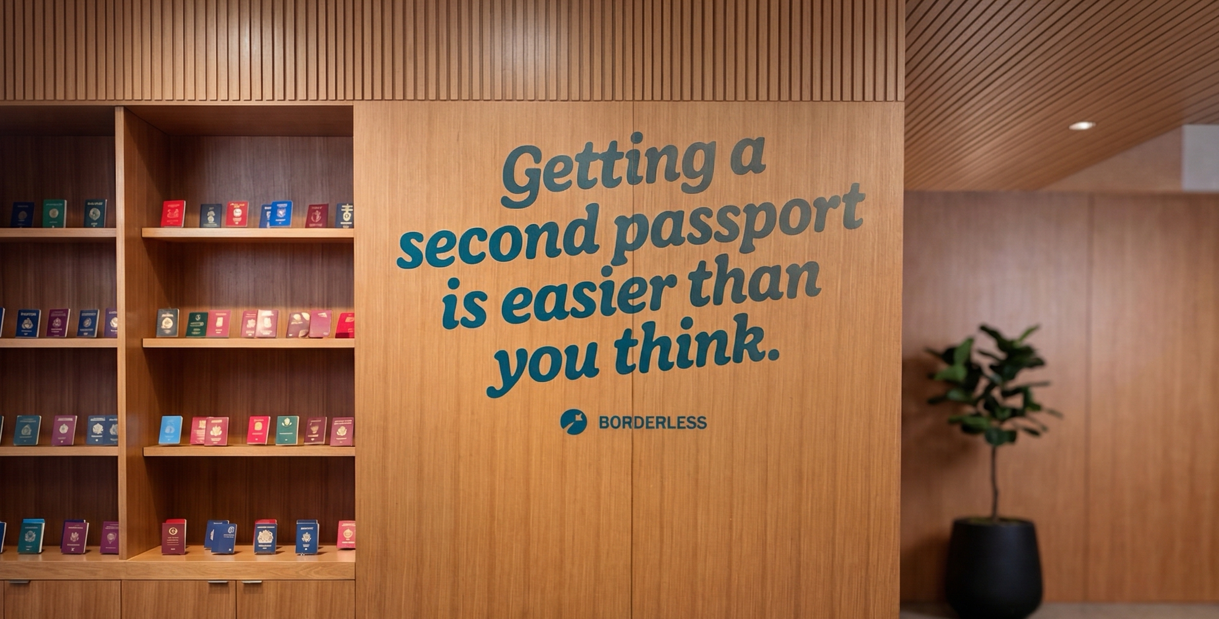 Vinyl graphics that brand a space without construction.