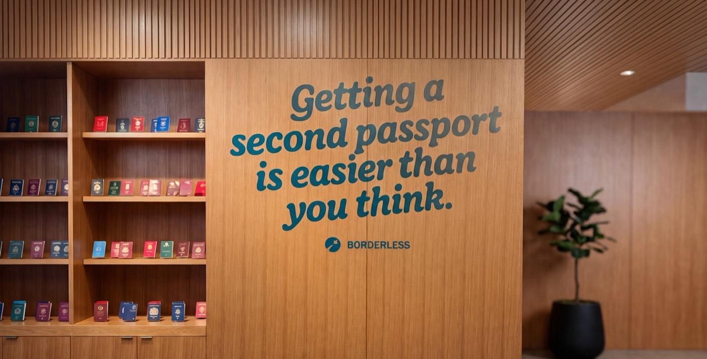 Wide edge-to-edge wall graphic in a commercial interior